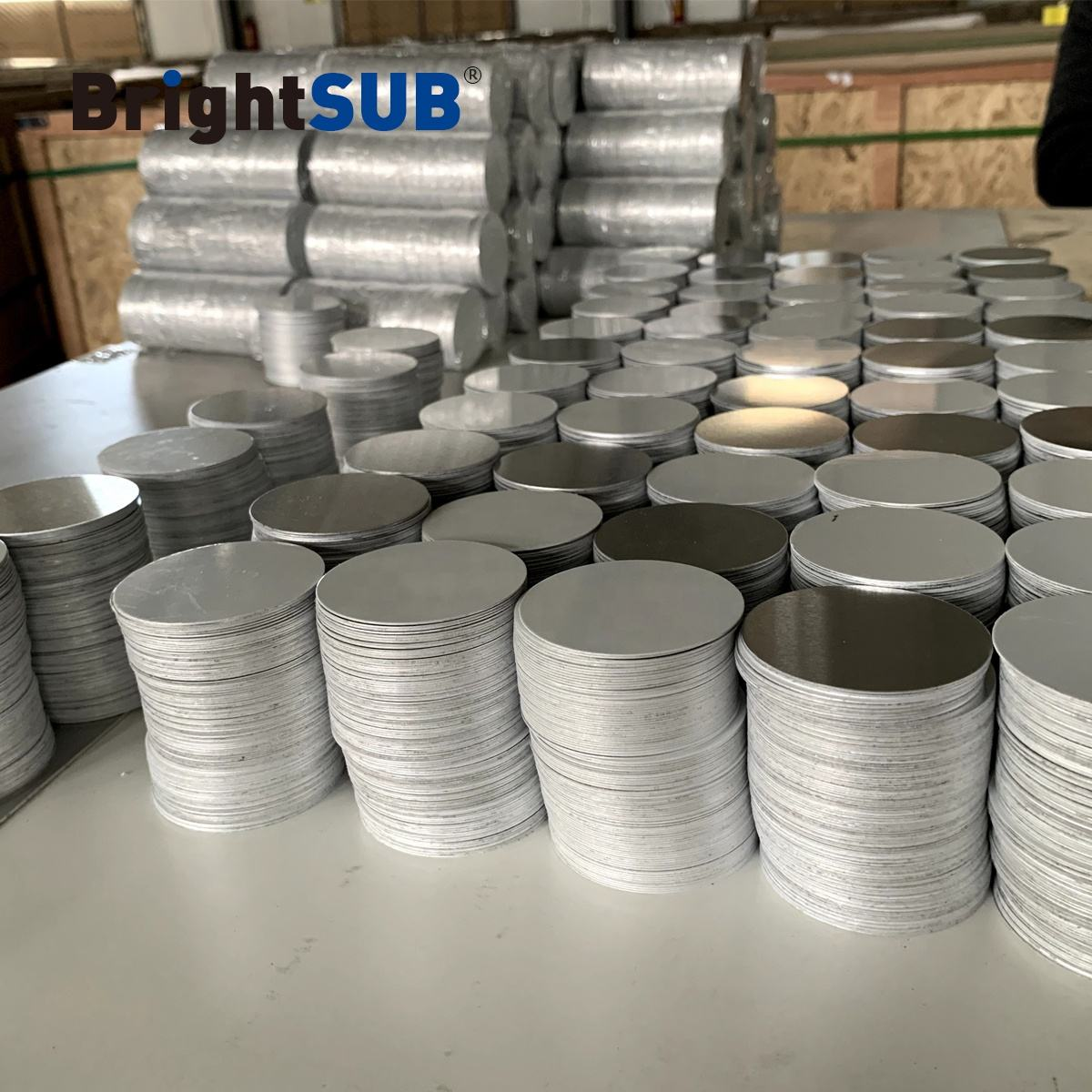 BrightSUB 圆形铝片毛坯批量冲压产线
