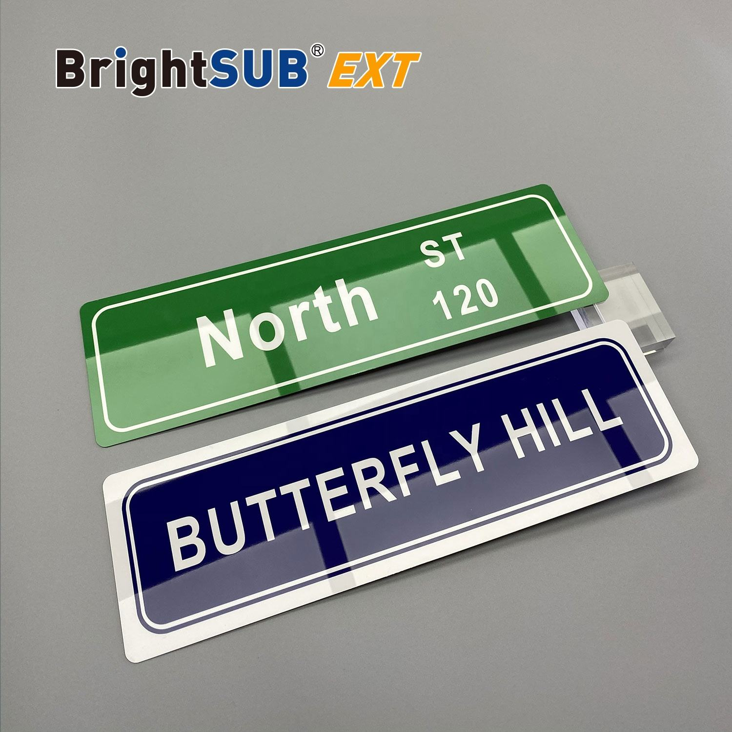 BrightSUB EXT 欧美风街道路牌 (North ST 120 / BUTTERFLY HILL)